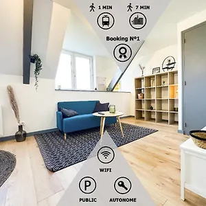 Appartement New: Le Lumineux Face A La Gare !, Guingamp