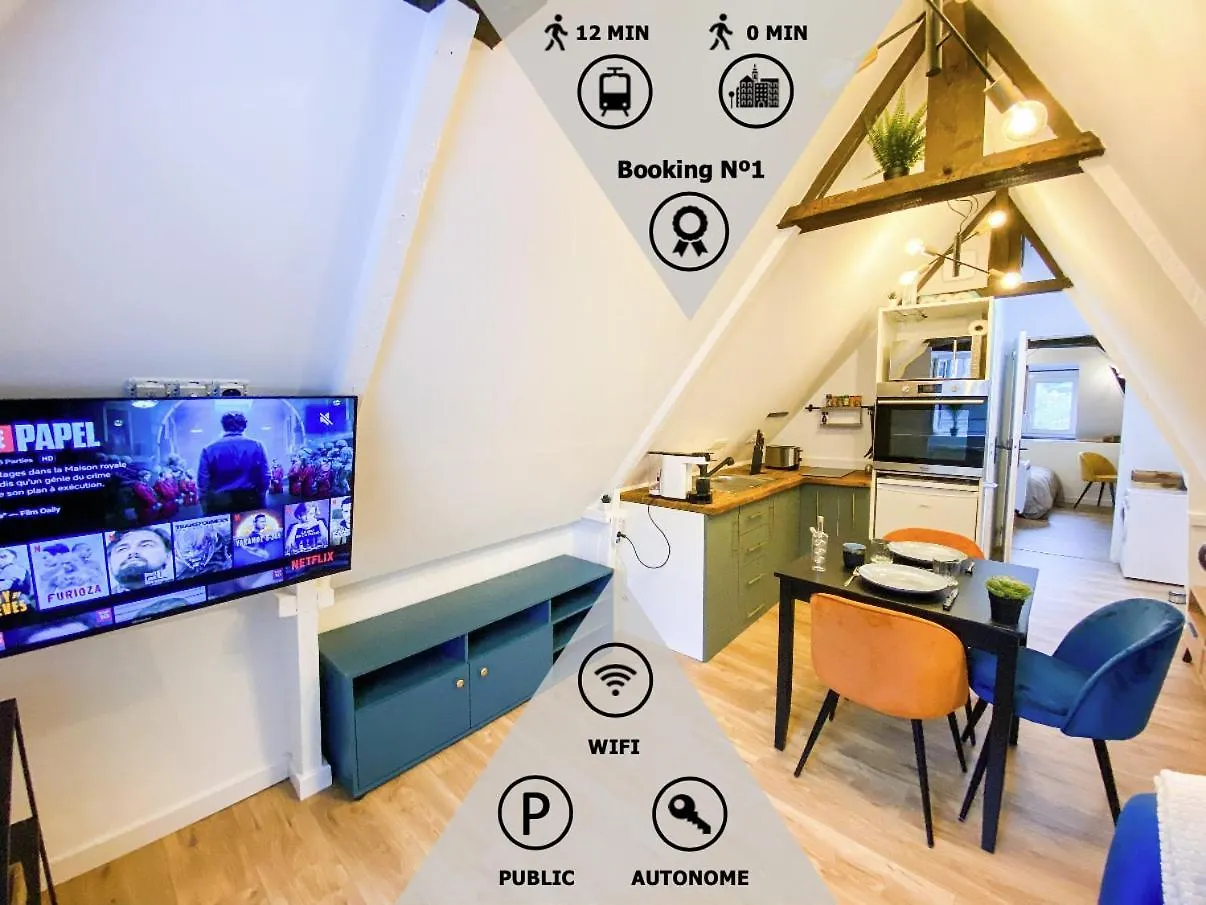 Appartement **NEW** Le Nid Douillet au cœur de Guingamp